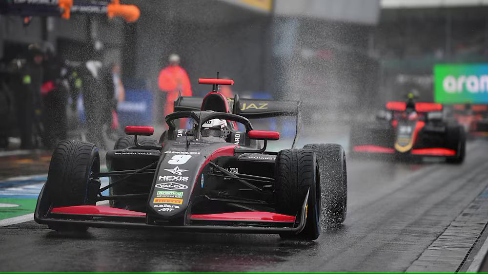 James Wharton (F3) of ART Grand Prix at the 2025 British GP in Silverstone