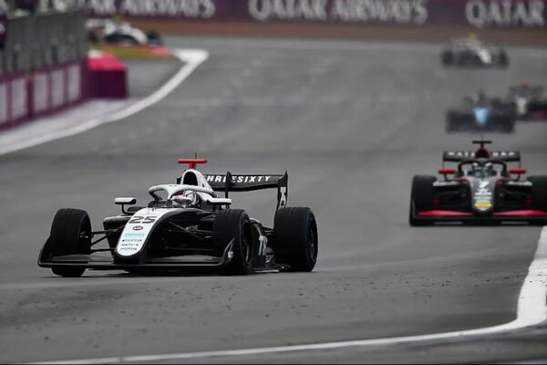 Roman Bilinski of Rodin Motorsport at the 2025 Silverstone F3 Round at the British GP
