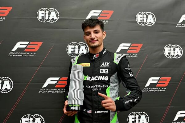 Brad Benavides of AIX Racing takes pole at the 2025 F3 Belgian GP