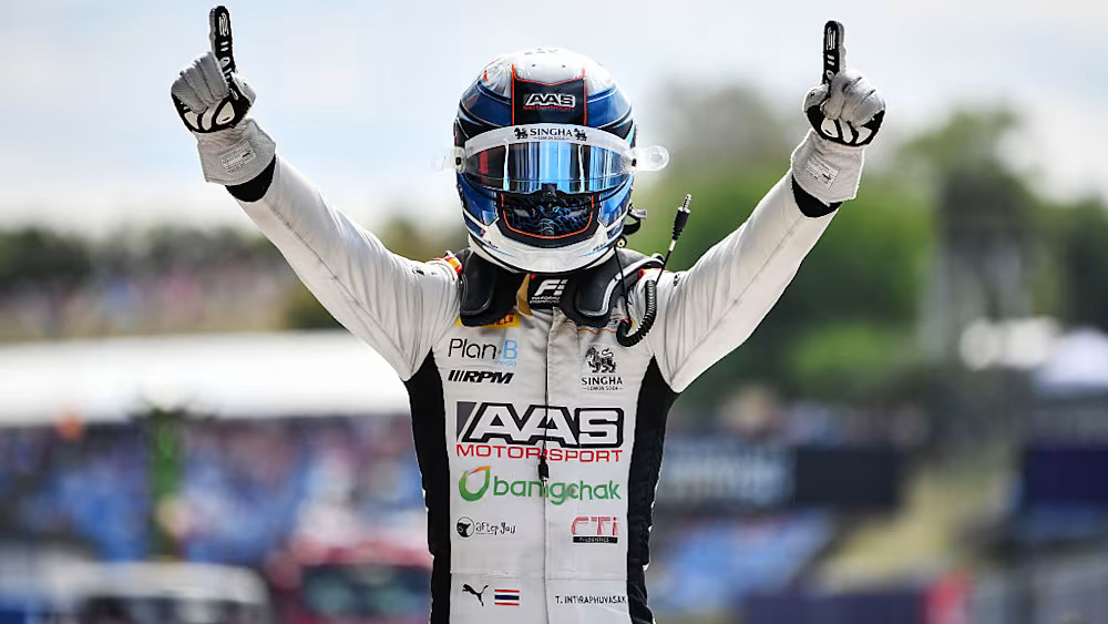 Inthraphuvasak Winner F3 Hungarian GP