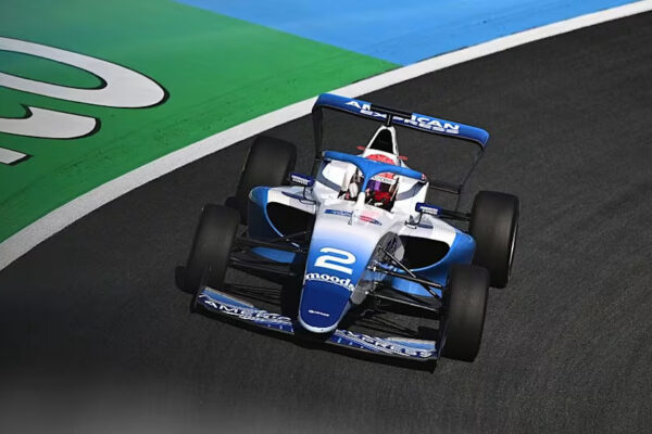 Nicole Havrda during her 2025 F1 Academy rookie season with Hitech TGR, highlighted by a points finish at Montreal after a challenging campaign.