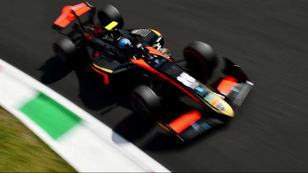 Rafael Villagómez, Van Amersfoort Racing, 2025 Italian GP, F2 Monza