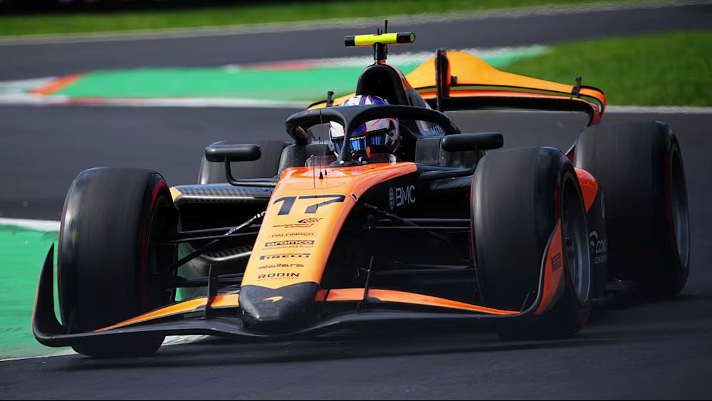 Alex Dunne among several drivers penalised after the 2025 Monza F2 Sprint Race at the Italian GP