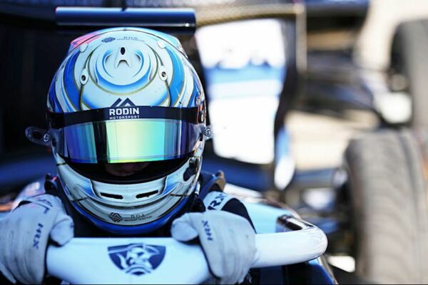 Callum Voisin of Rodin Motorsport at the 2025 Monza F3 Sprint Race at the Italian GP