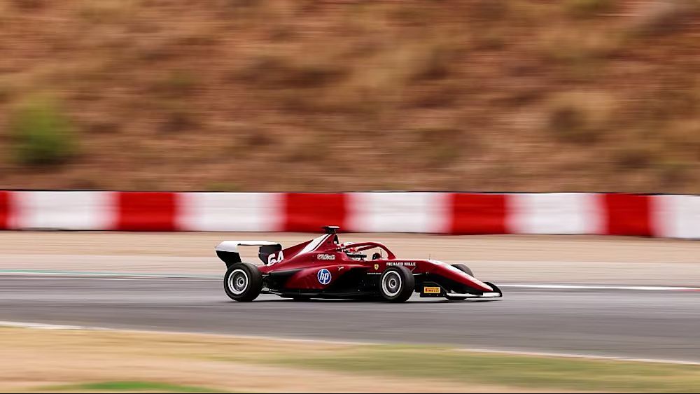 Maya Weug, Circuito de Navarra, 2025 F1 Academy Test