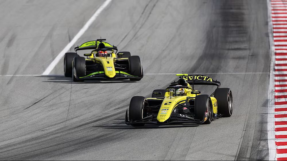 Invicta dominate Day 2 of the 2026 F2 pre-season test in Barcelona as Câmara and Dürksen top morning and afternoon in commanding fashion.