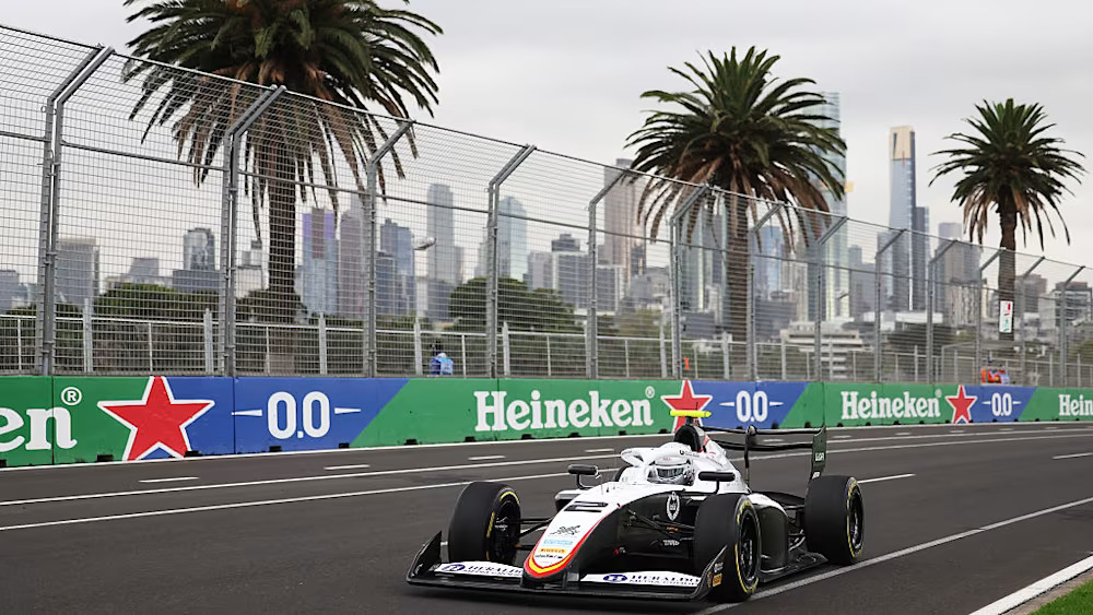 Ugochukwu finished P2 in the 2026 F3 Qualifying session at the Australian GP, narrowly missing out on pole position to teammate Naël.