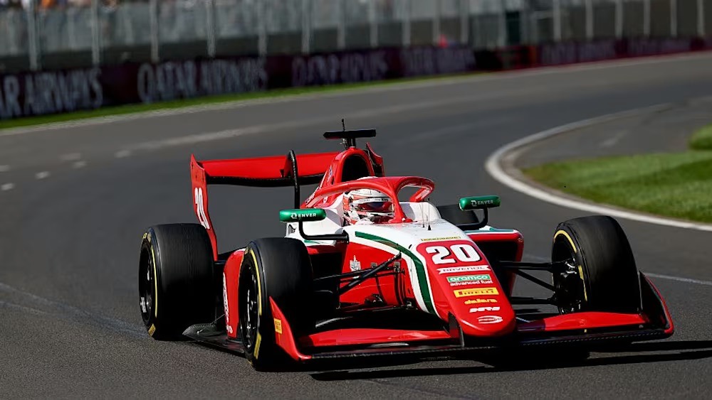 Sharp received a 10-second penalty after colliding with PREMA teammate Wharton during the FIA Formula 3 Sprint Race at the Australian GP