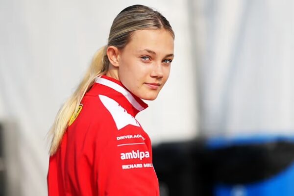 Larsen secured her first F1 Academy front-row start at the Chinese GP during Qualifying and now targets a maiden podium
