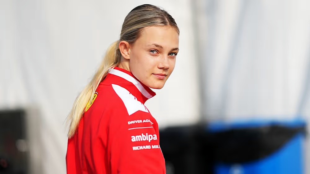 Larsen secured her first F1 Academy front-row start at the Chinese GP during Qualifying and now targets a maiden podium