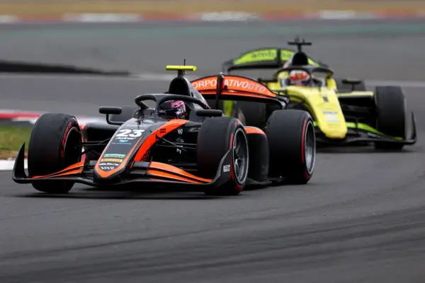 Rafael Villagómez reflects on his Silverstone double podium as sharp strategy and improved VAR pace fuel his strong 2026 F2 run.