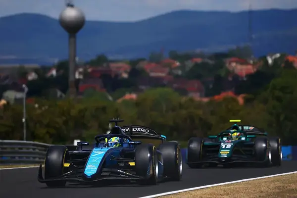 F2 Sprint Race results at the 2026 Hungarain GP