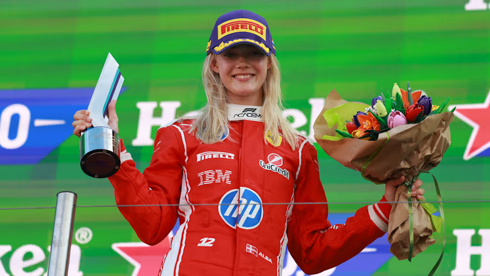 Alba Larsen claimed back-to-back second-place finishes across the 2026 F1 Academy Zandvoort Round, moving from ninth to fourth in the Drivers' Standings after a breakthrough weekend.