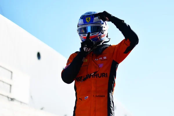 Taponen claims his maiden F3 win in Madrid and takes third in the 2026 standings after a remarkable late-season surge with MP Motorsport.