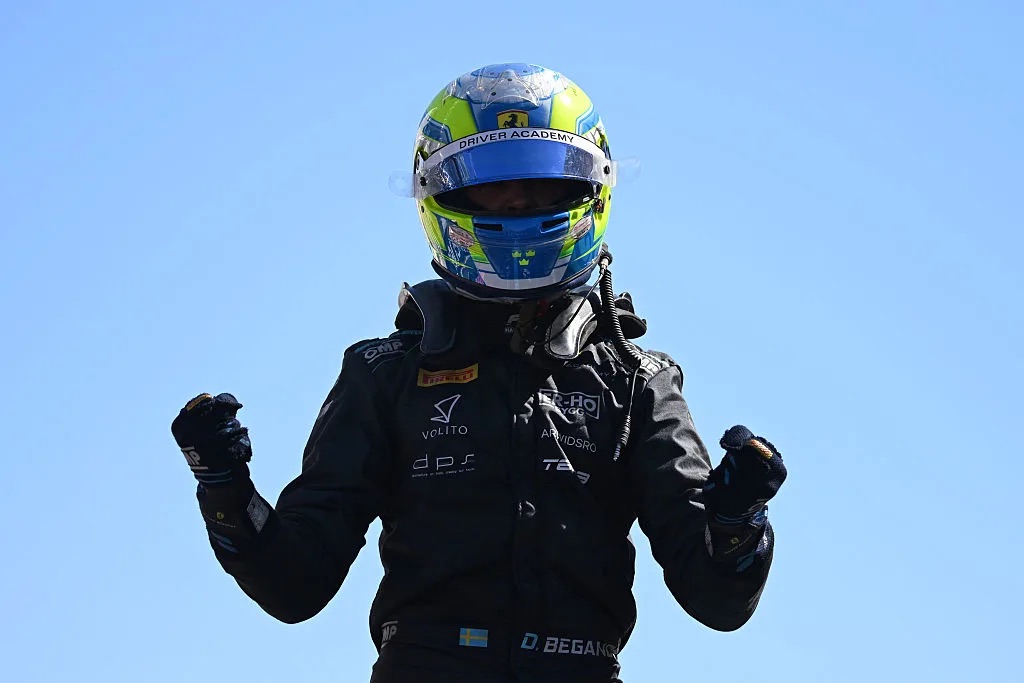 Beganovic reflects on his Baku F2 Feature Race 1 podium, his recent strong form and his chances of fighting for a top-three finish