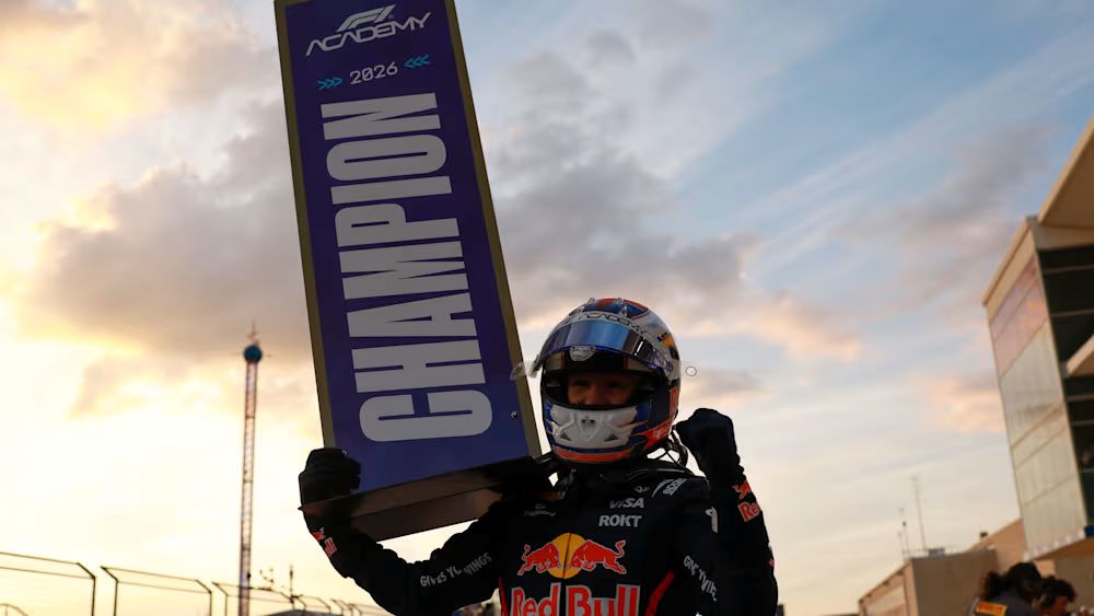 Palmowski seals the 2026 F1 Academy title in Austin as Larsen wins the Reverse Grid Race and Felbermayr leads a battle for second.