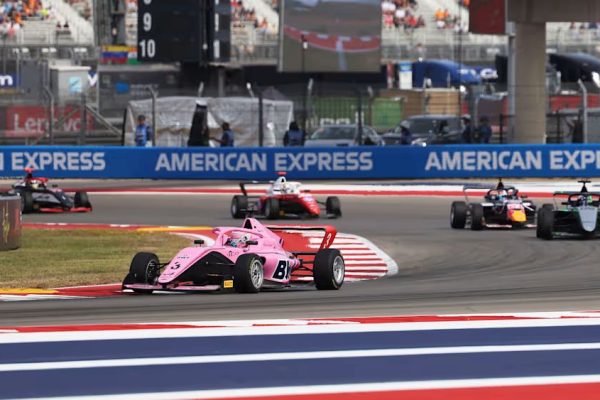 Gademan takes P2 in the 2026 F1 Academy standings after winning in Austin, with Felbermayr six points behind going into Las Vegas.