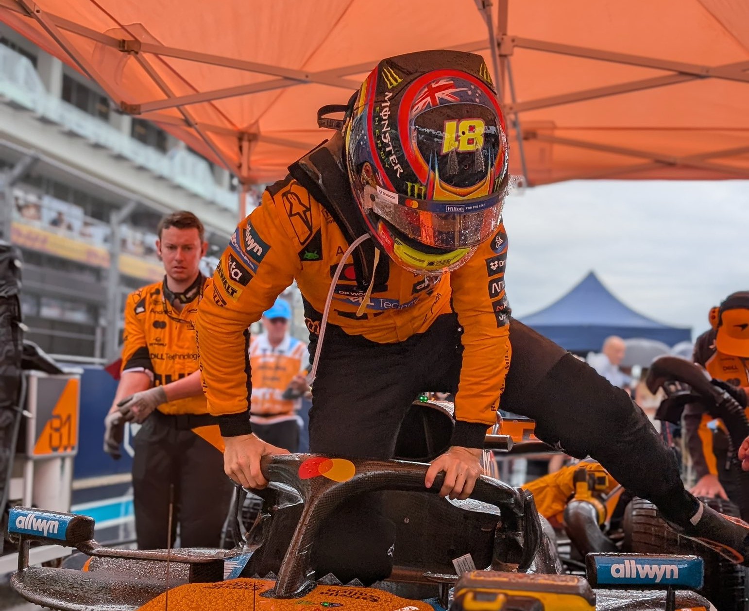 McLaren driver Oscar Piastri ahead of F1 Miami GP Sprint Race