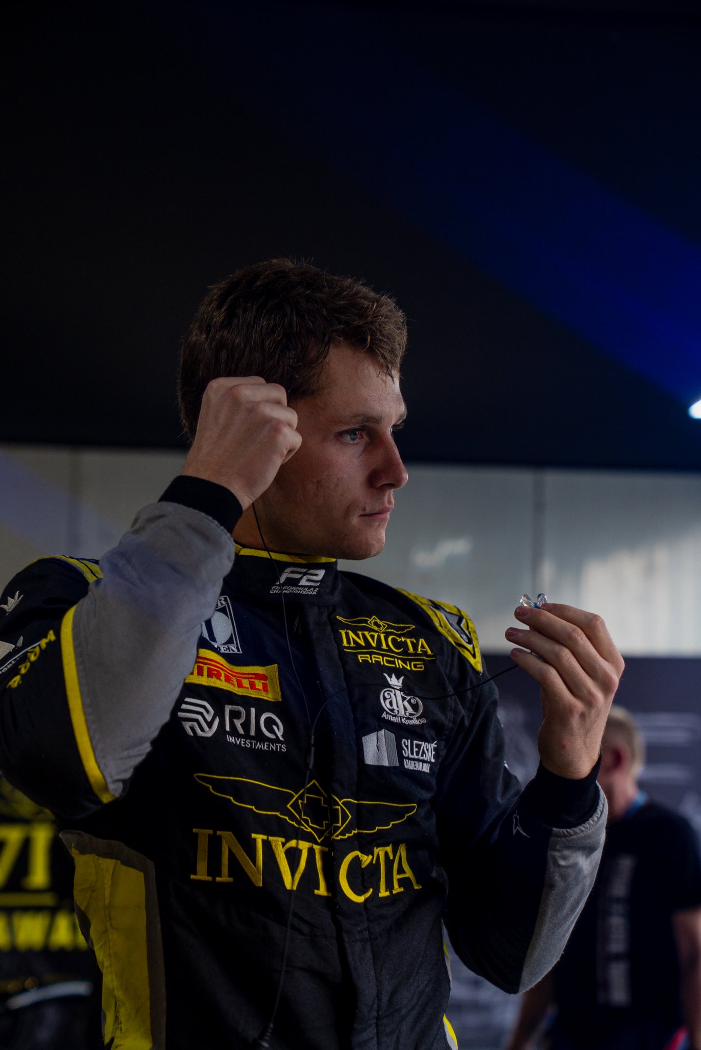 Roman Staněk ahead of the 2025 Imola F2 Round