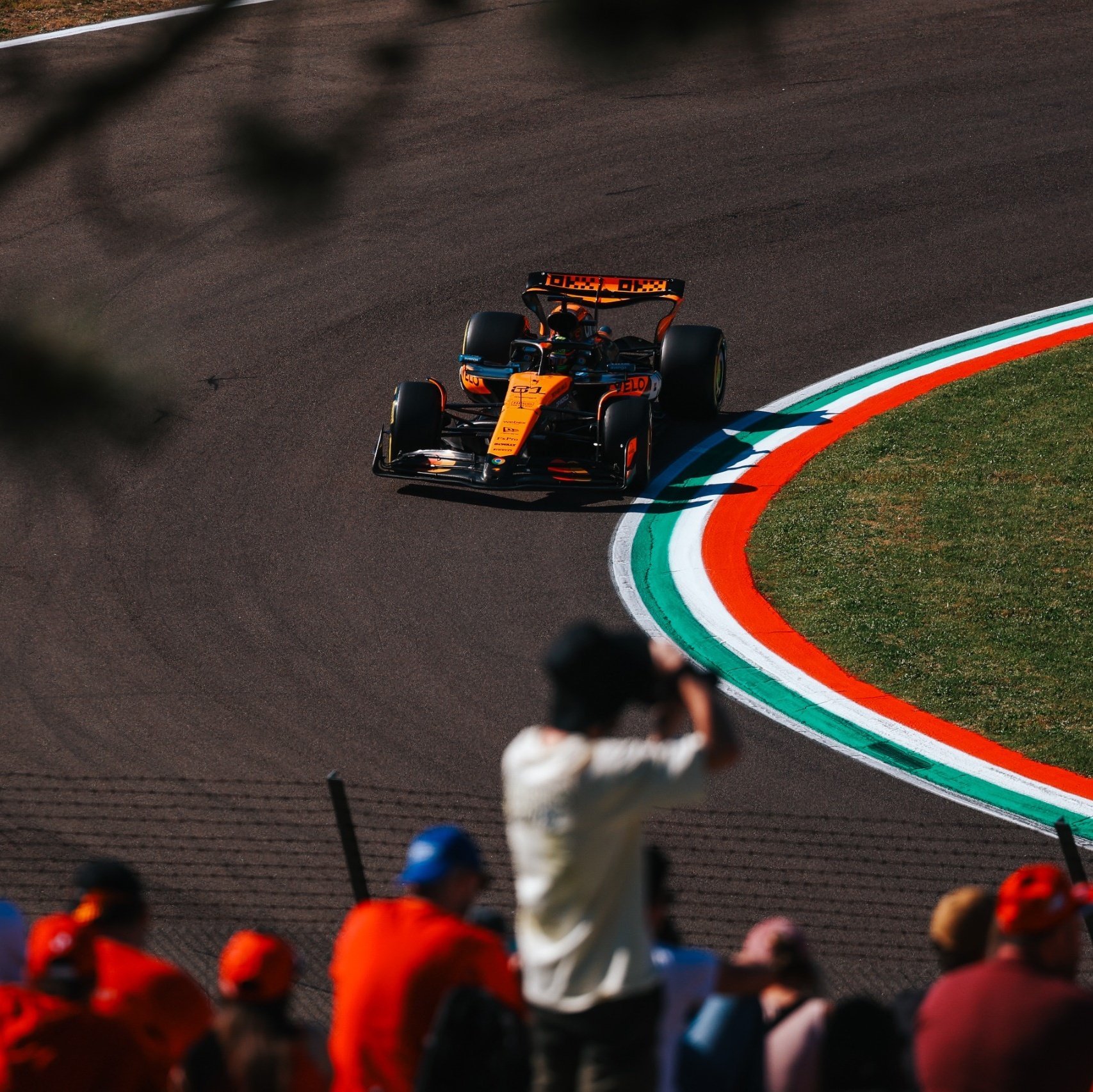 After topping FP1 at the 2025 F1 Imola GP, McLaren took to the track for FP2 in fine form.