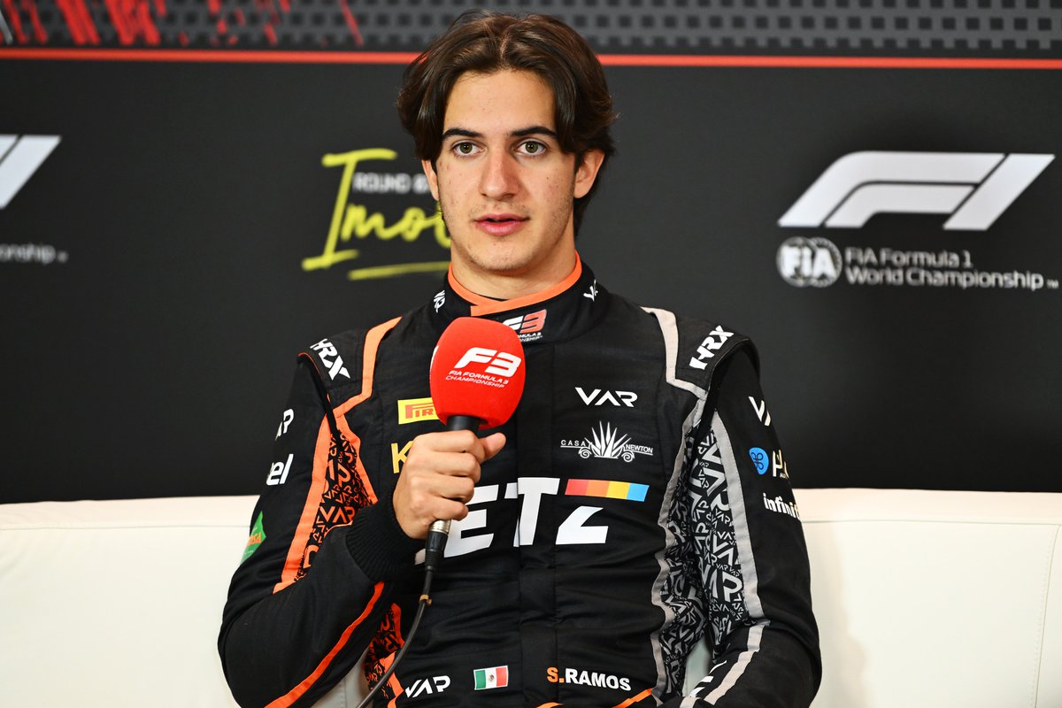 Santiago Ramos in F3 Imola Qualifying Session