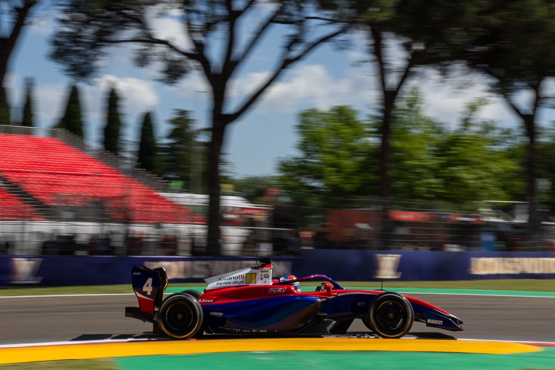 Strømsted takes P3 in the Trident at the 2025 Imola F3 round qualifying
