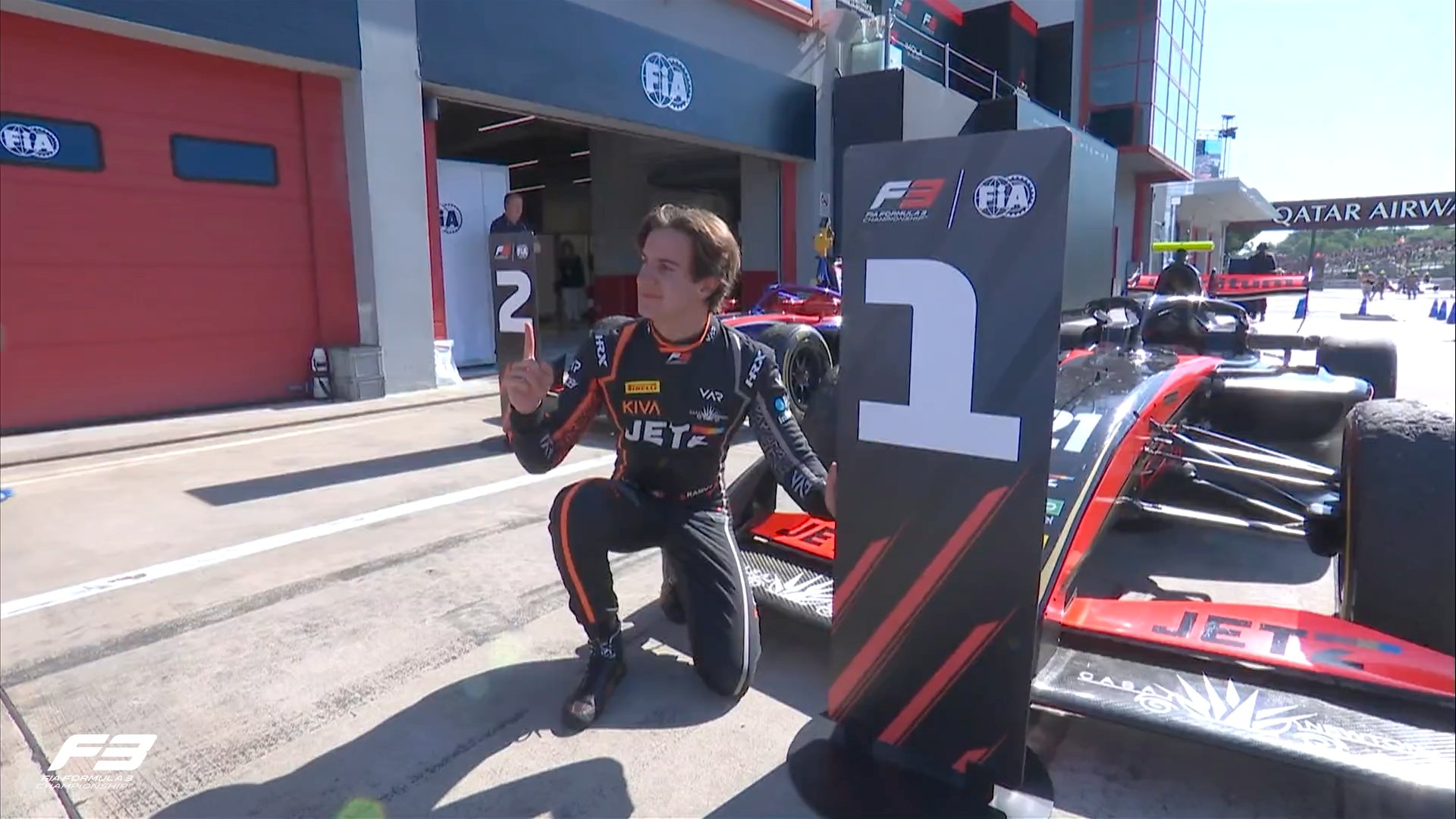 Santiago Ramos wins the 2025 Imola F3 Round Feature Race