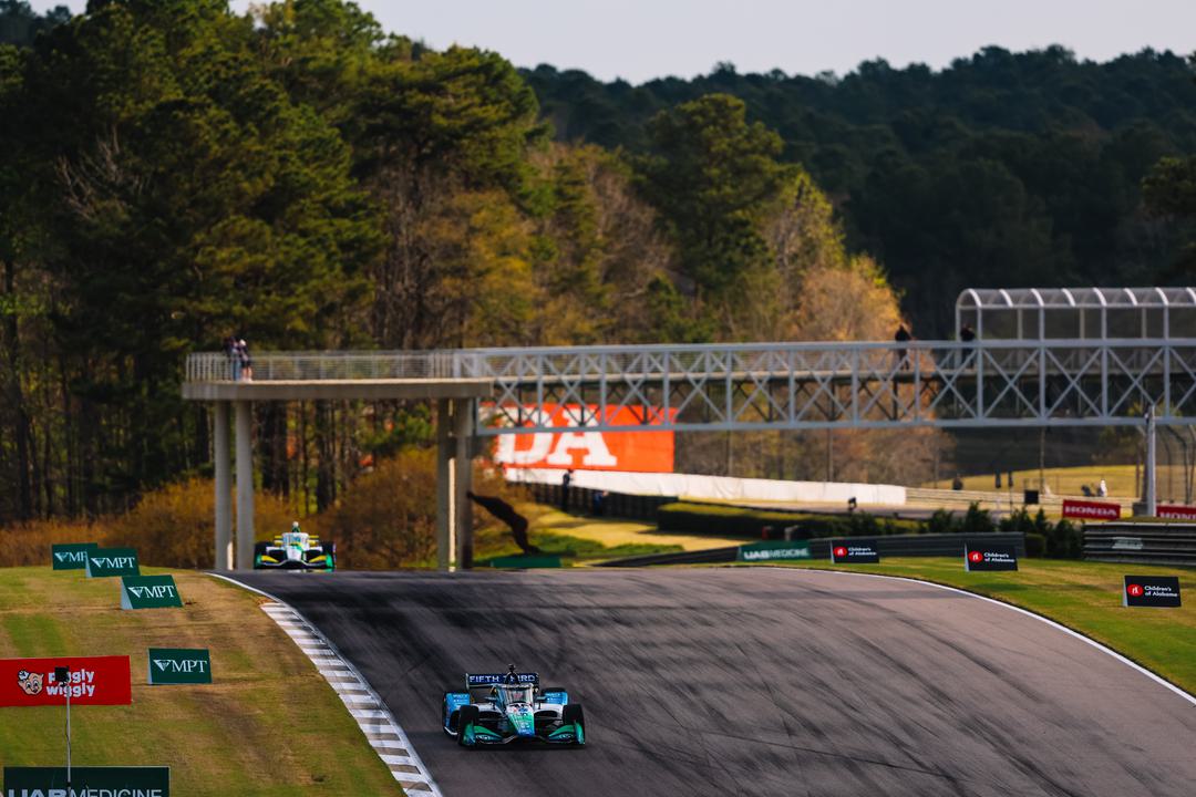 Round 4 of the 2026 IndyCar season and rounds 3 + 4 of the Indy NXT one have been completed at Barber, view the full championship standings.