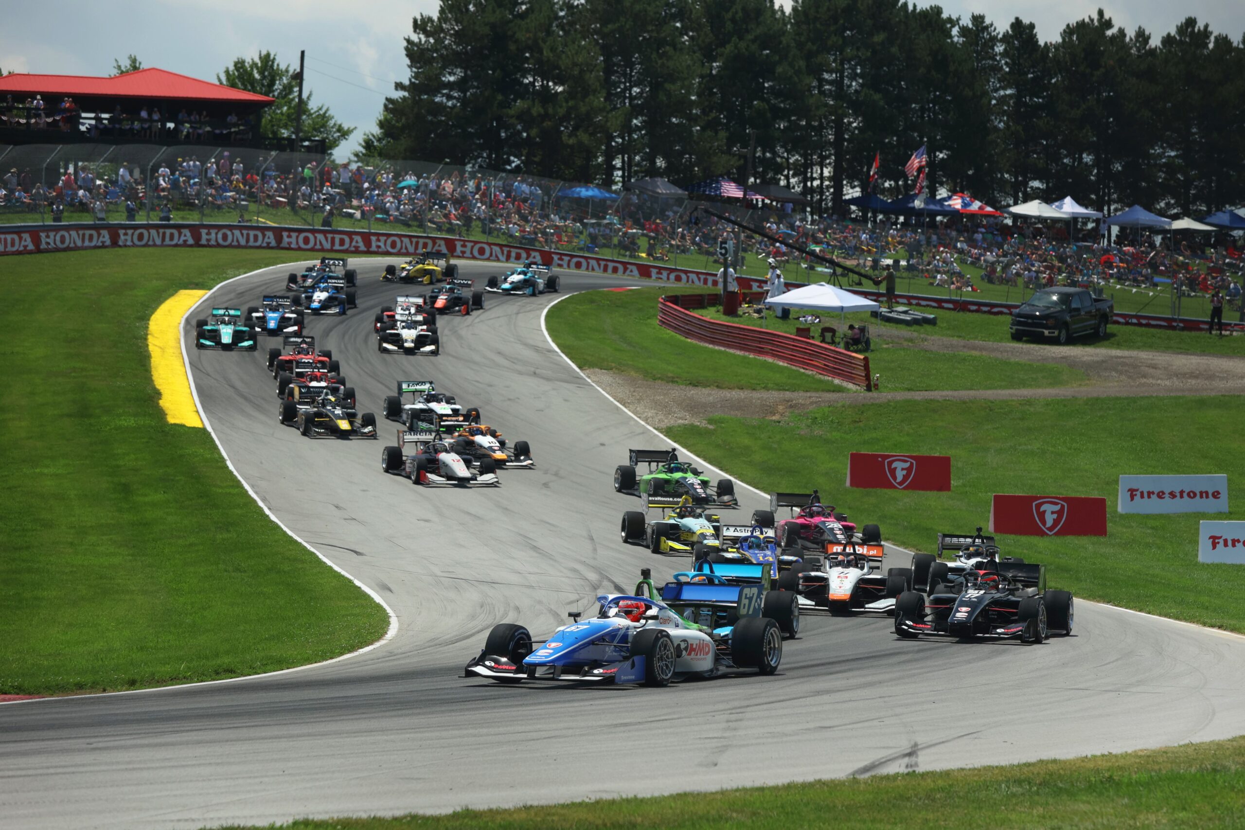 Fittipaldi leads HMD 1-2-3-4 sweep at 2026 Indy NXT Mid-Ohio Race 1