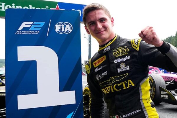 Fornaroli on his win of the F2 Sprint Race in Spa