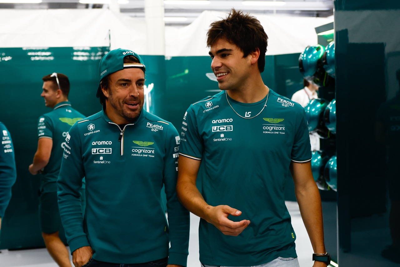 Stroll and Alonso reflecting on a delayed 2025 F1 Belgian GP