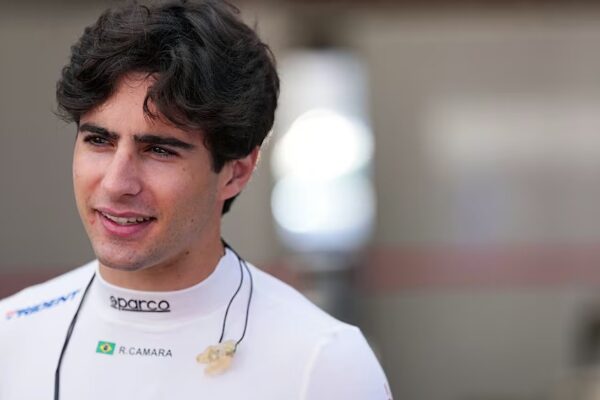 Câmara after securing P2 in F3 Qualifying at Spa