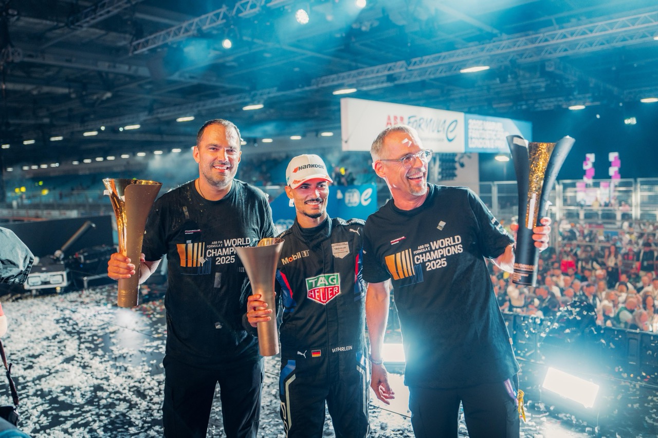 Wehrlein and Modlinger react to Porsche's double Formula E title