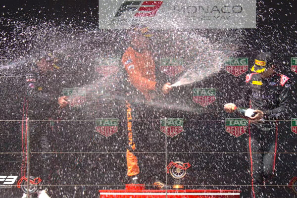 Martinius Stenshorne took the chequered flag to win the F3 Monaco GP Sprint Race.