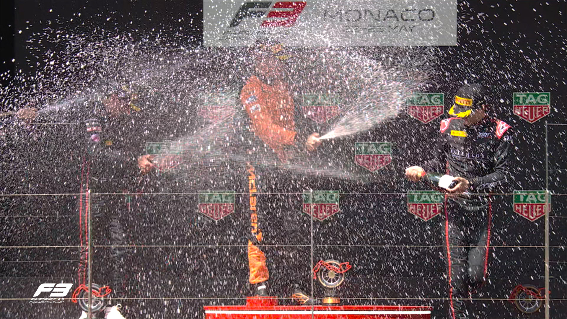 Martinius Stenshorne took the chequered flag to win the F3 Monaco GP Sprint Race.
