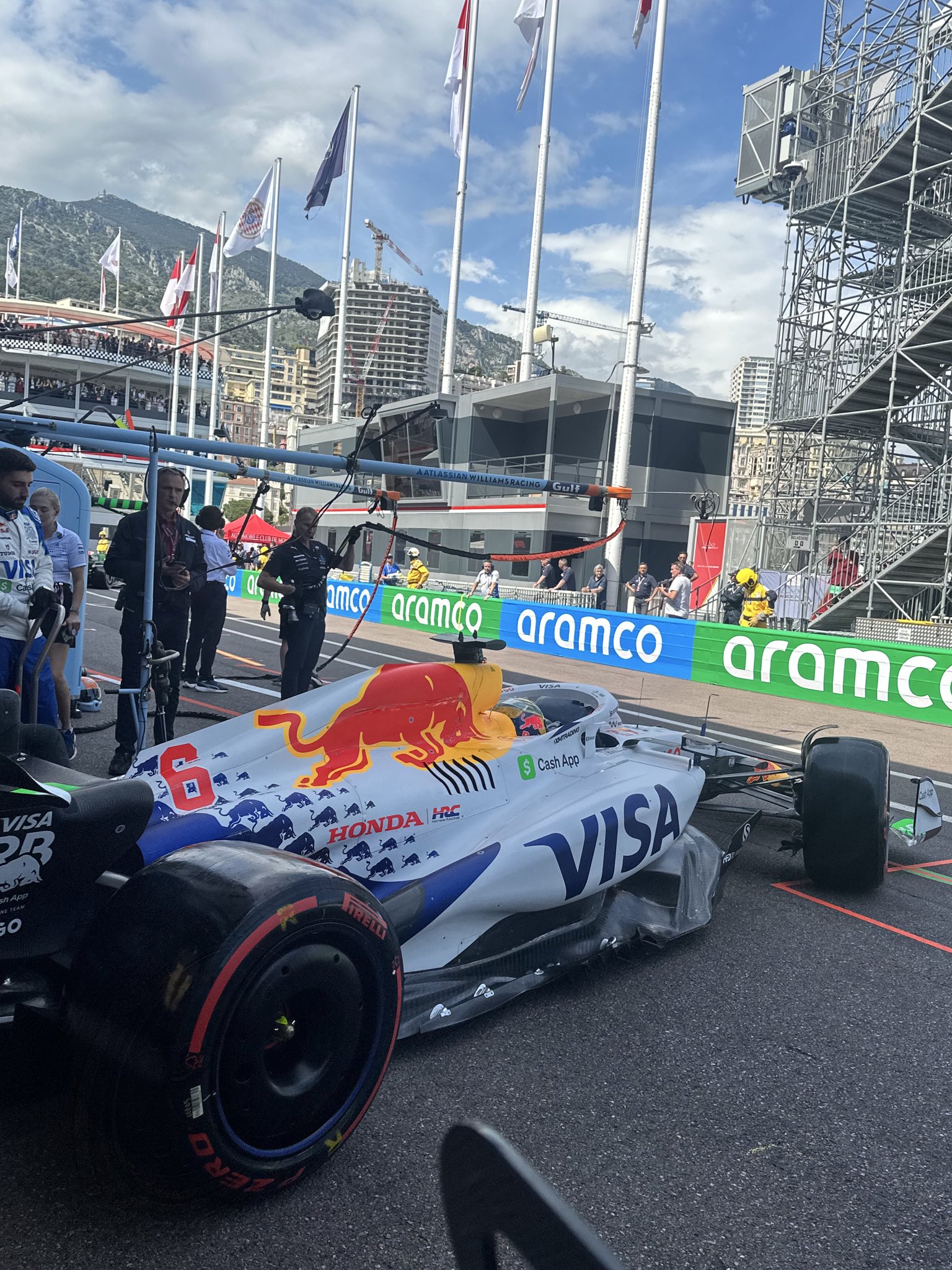 Racing Bulls driver Isack Hadjar has secured the best starting spot of his F1 career so far in the Monaco GP as he will start 5th following the penalty of Lewis Hamilton.