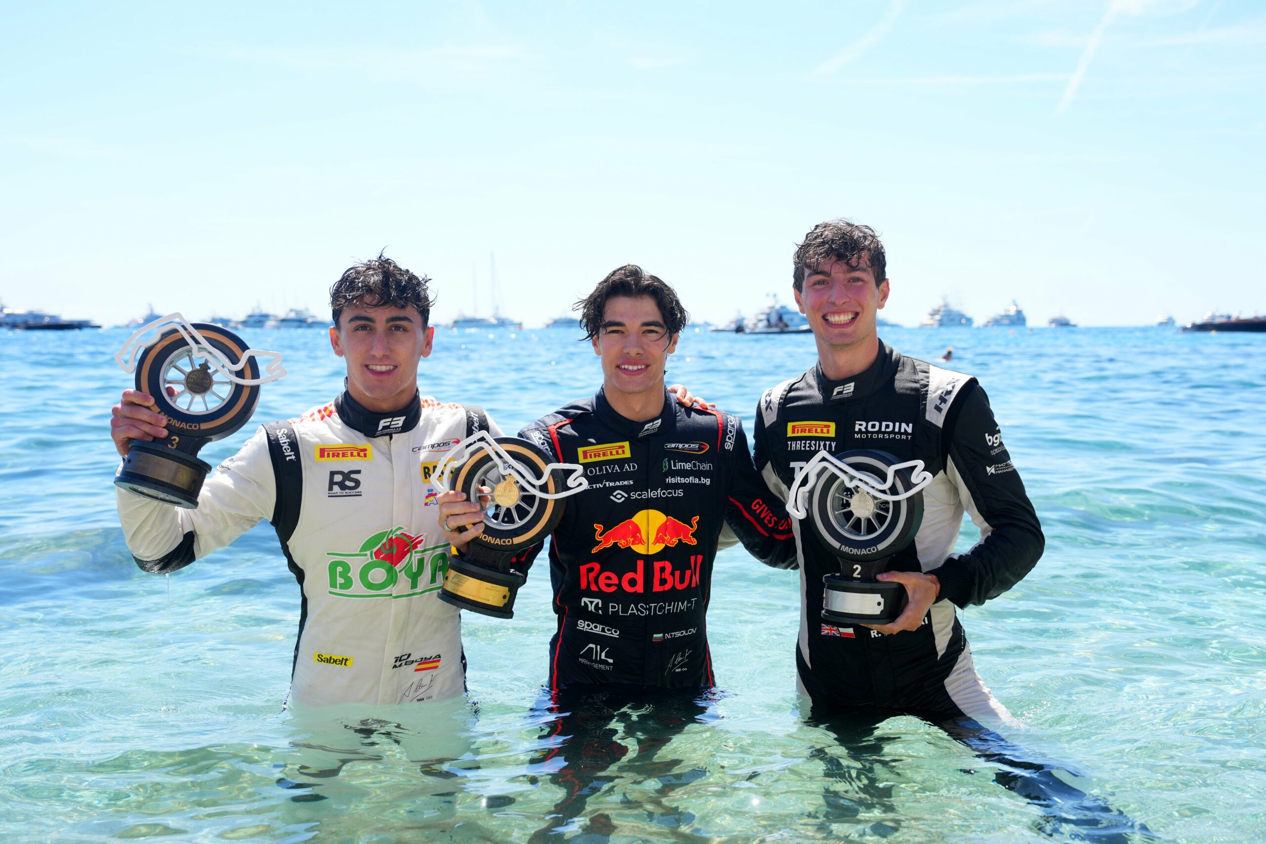 Nikola Tsolov moves to within 16 points of the championship lead after an excellent Feature Race at the 2025 F3 Monaco GP.