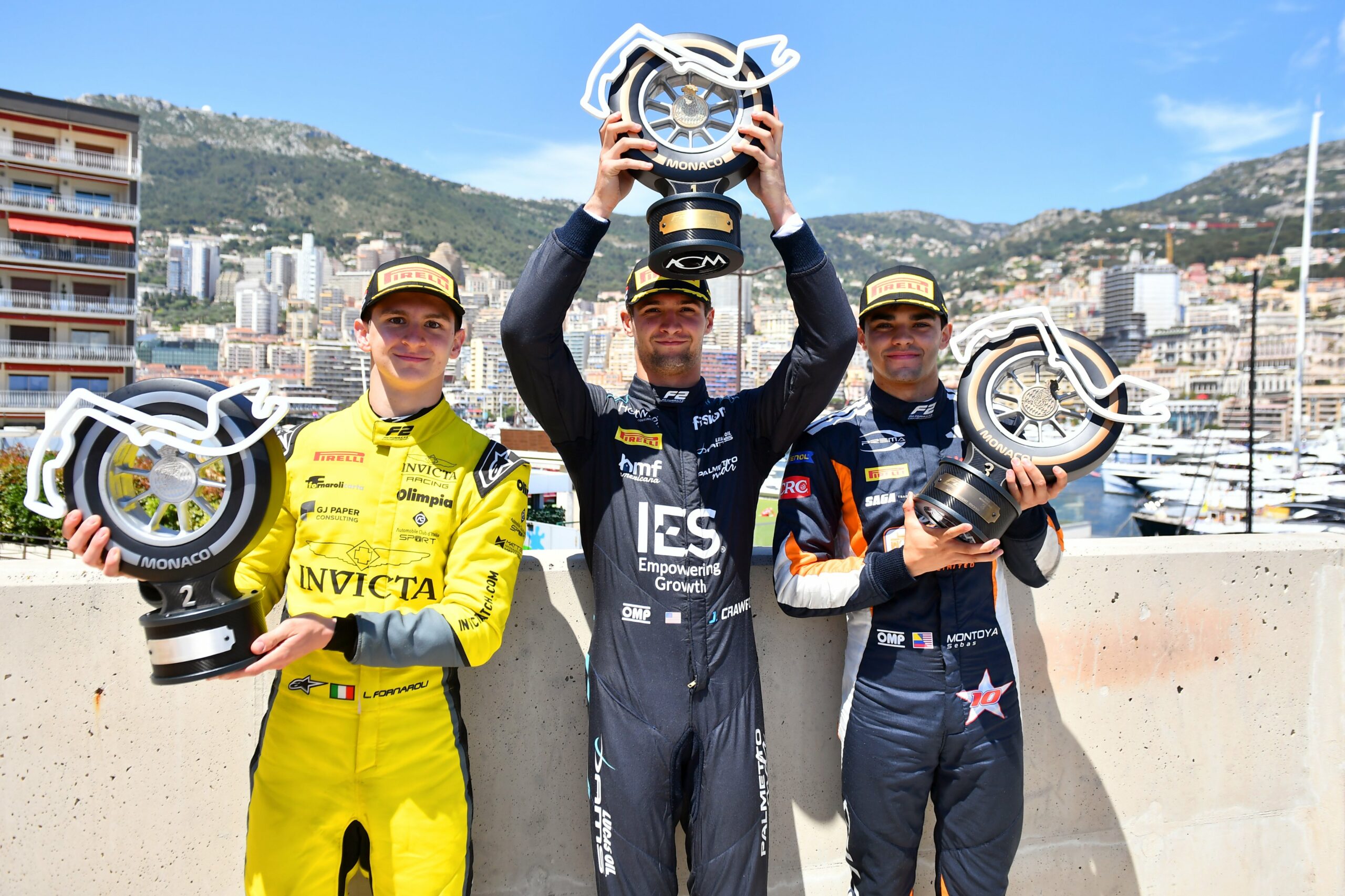Luke Browning takes the lead of the 2025 F2 Championship after a chaotic Monaco Feature Race.
