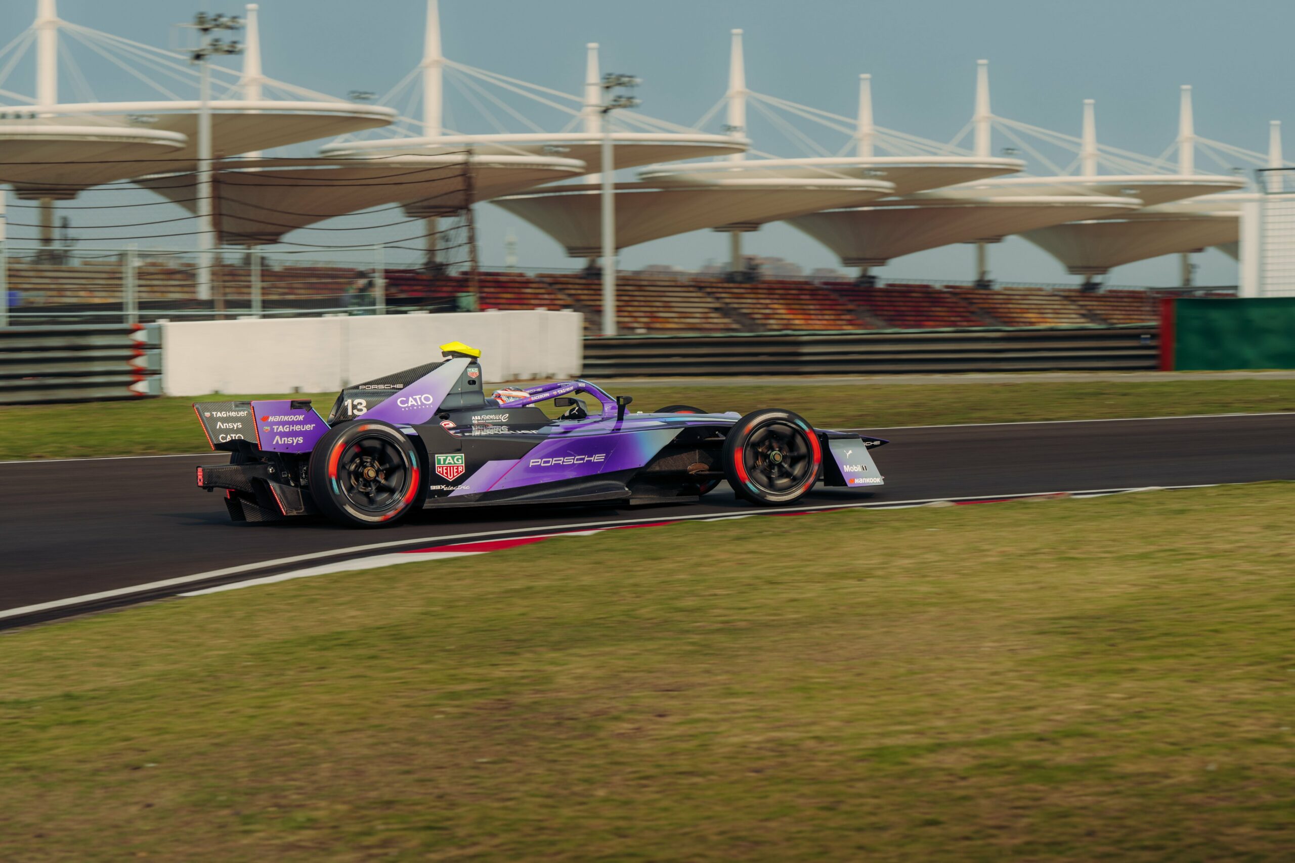 Antonio Felix da Costa of TAG Heuer Porsche Formula E Team in China for the Shanghai E-Prix.
