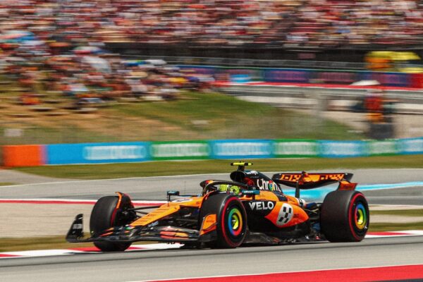 Lando Norris led FP1 and finished 4th in FP2 for the Spanish Grand Prix.
