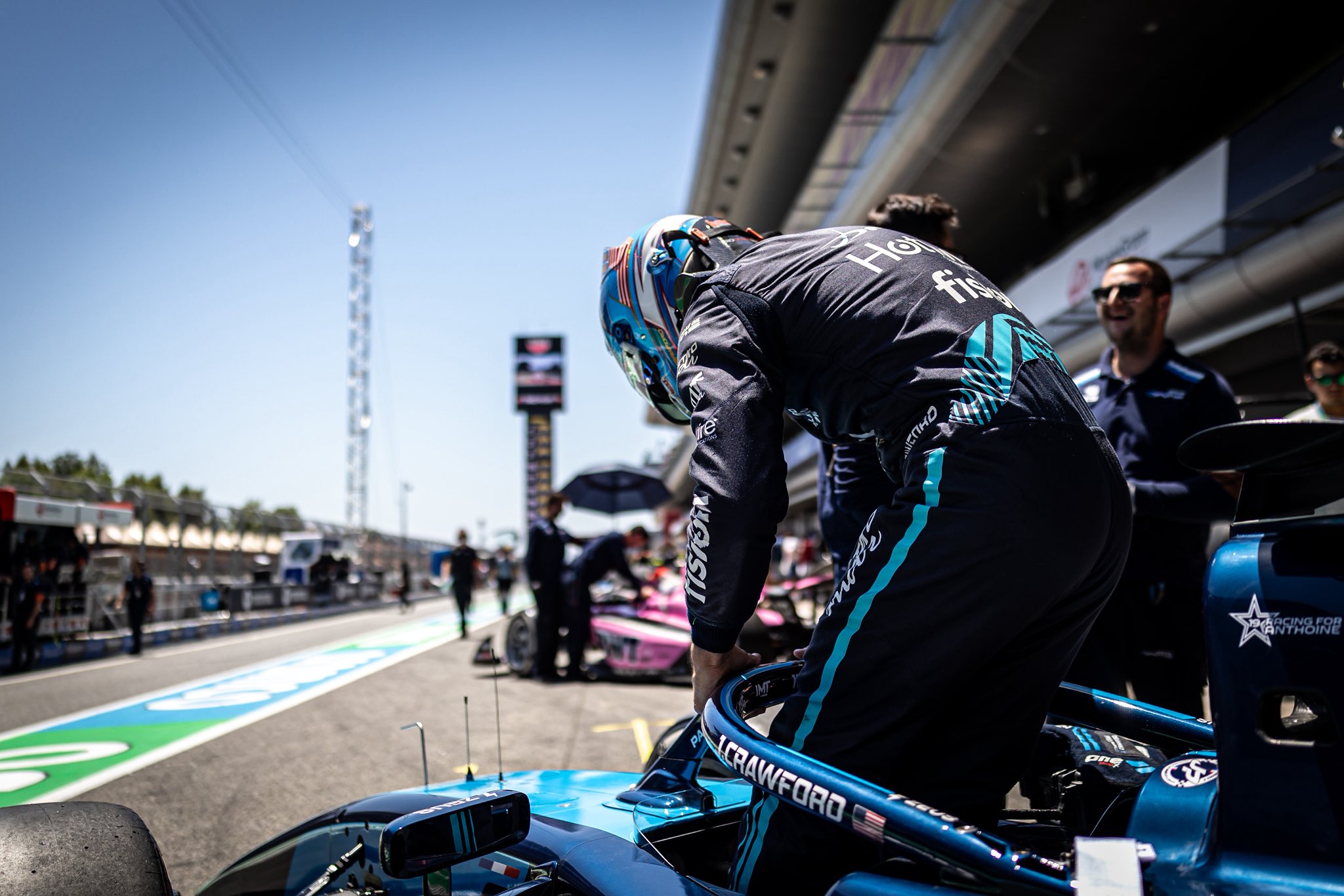 Crawford misses out on Barcelona podium for DAMS Lucas Oil
