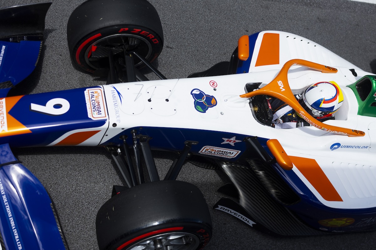 Sebastián Montoya at the 2025 Spielberg F2 Round at the Austrian GP Sprint Race