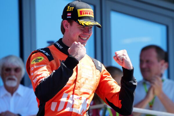Richard Verschoor took the win during the 2025 F2 Austrian GP Feature Race.
