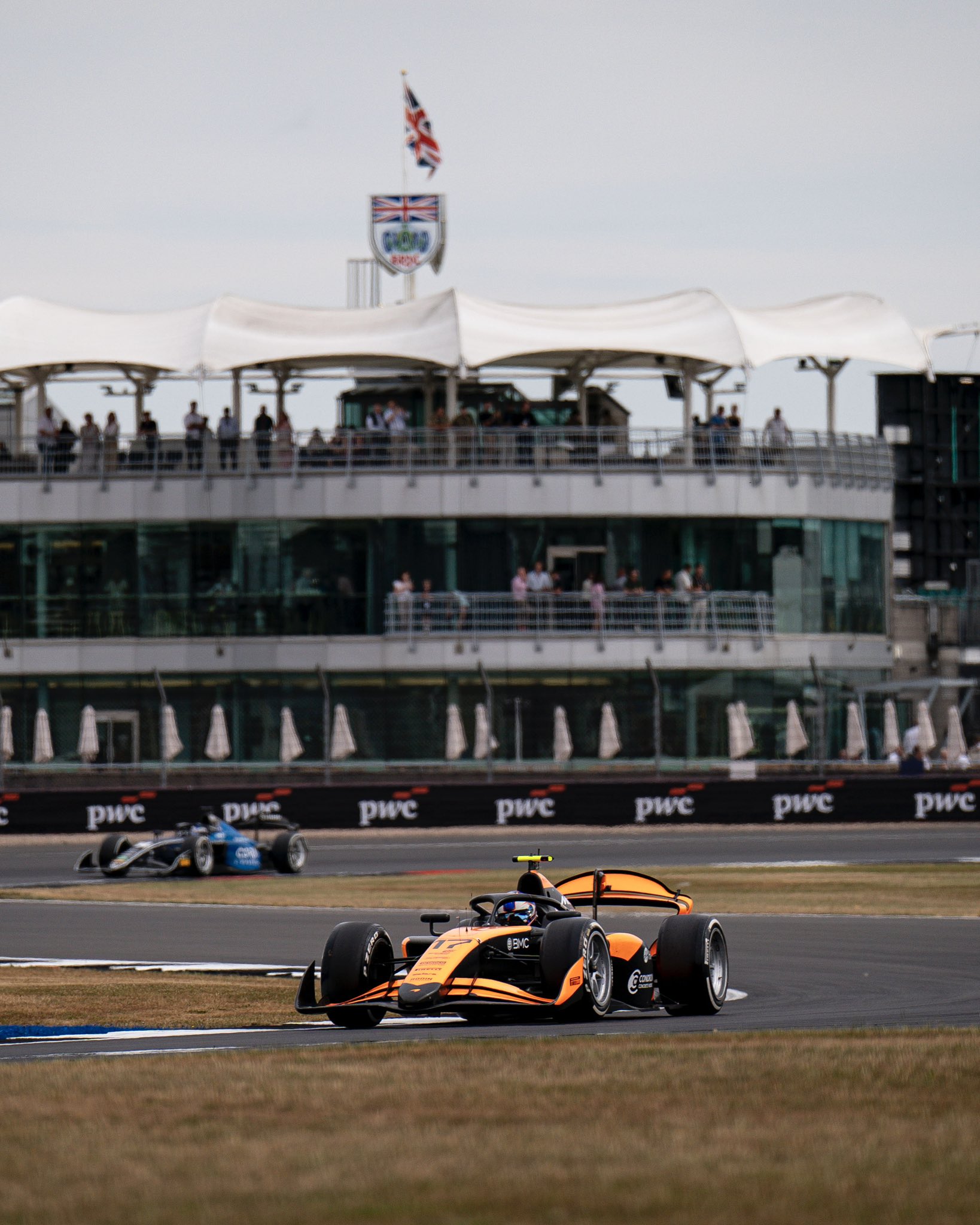 Rodin Motorsport and Irish driver Alex Dunne has qualified on the front row of the grid for Sunday's Feature race at the F2 British GP. He missed out on pole to Victor Martins by 0.065s.