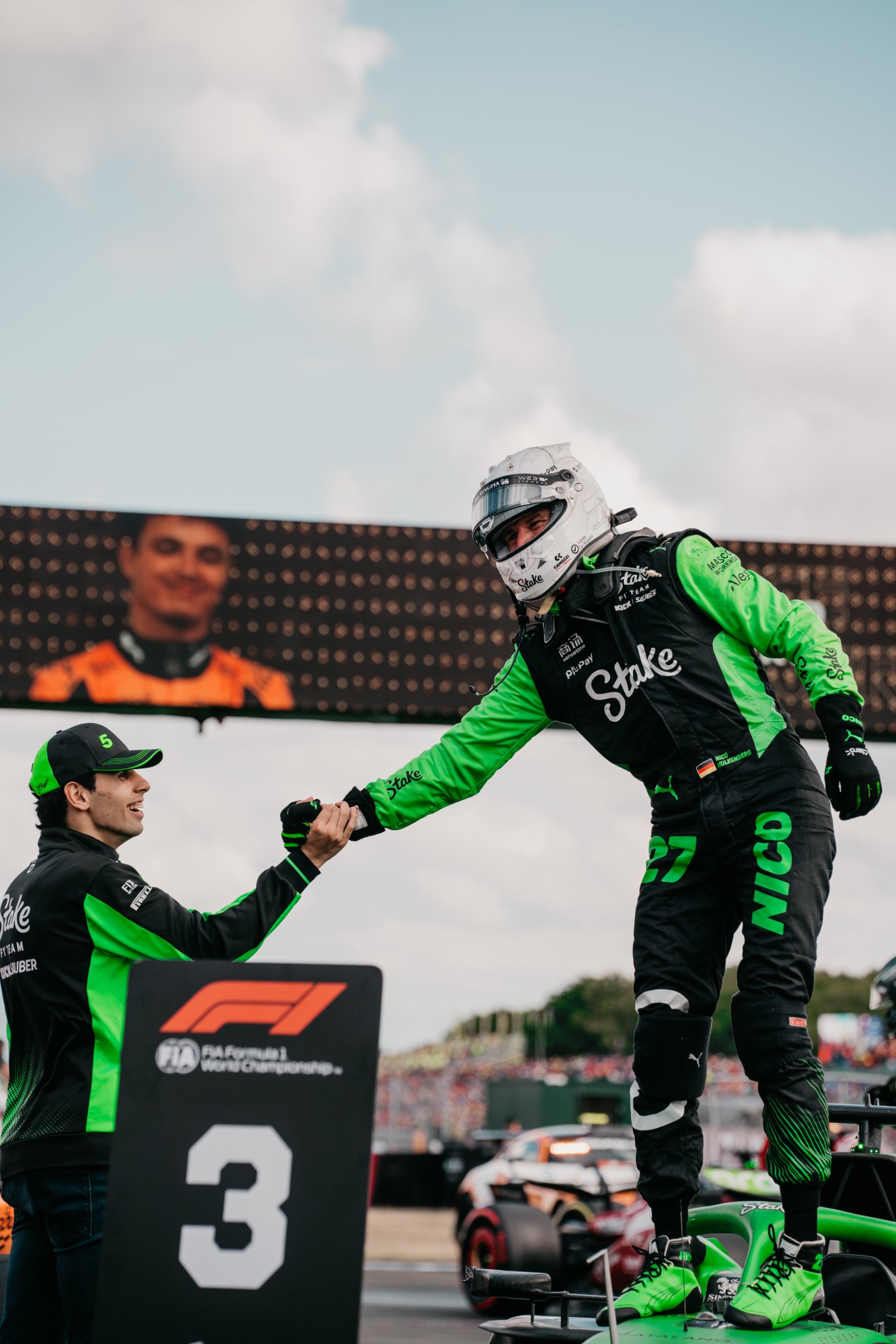 Gabriel Bortoleto shared his views after crashing out of the F1 British GP last Sunday. The Sauber rookie could only last for 3 laps in the race after he lost the car in turn 2 on cold medium tyres. He also talked about Nico Hülkenberg's podium.