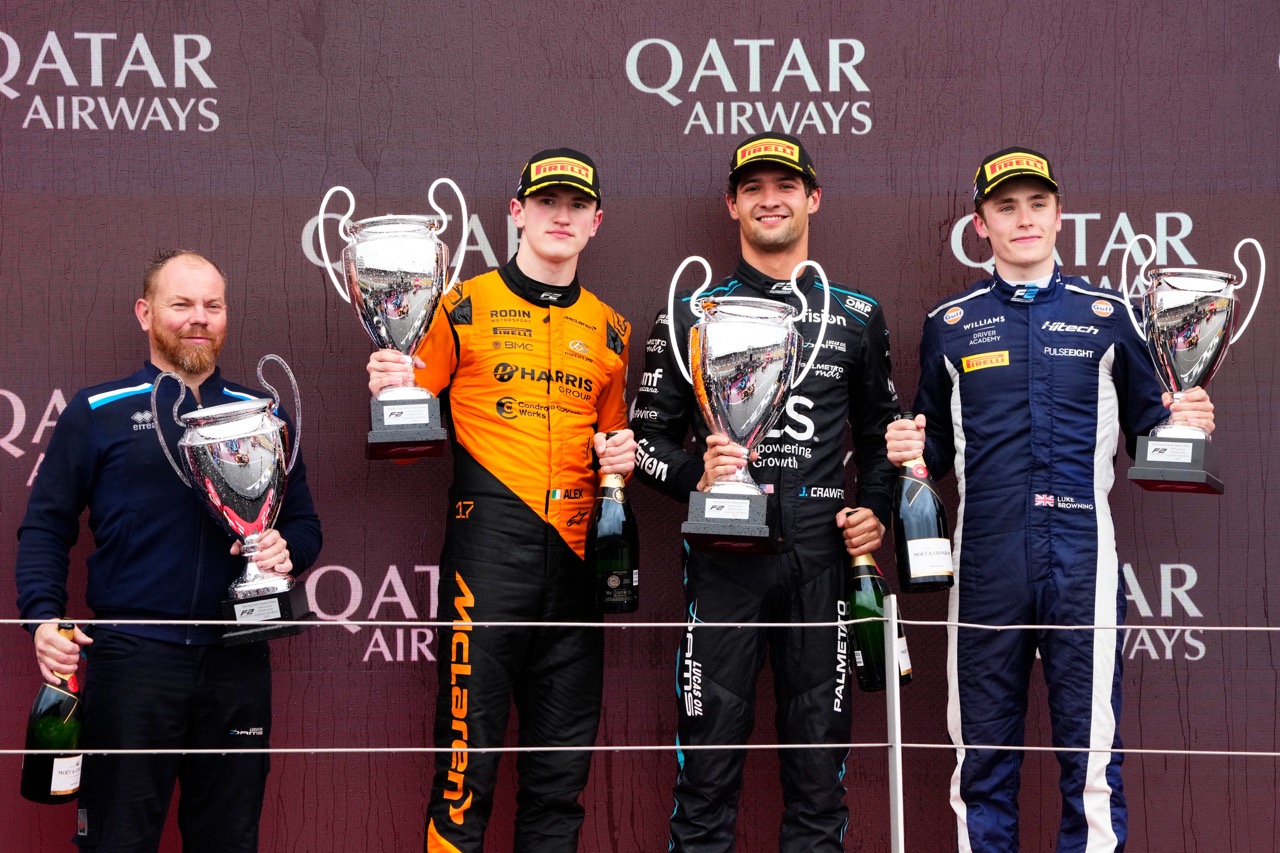 After the Feature Race at the British GP, Jak Crawford is now in F2 Championship contention, sitting in P2 in the 2025 Standings.