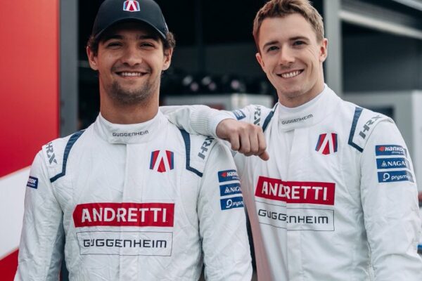 “Half a driver, Half an engineer”—Vesti on the technical demands of Formula E at the Berlin Rookie Test Frederik Vesti and Jak Crawford at the Formula E Berlin Rookie Test