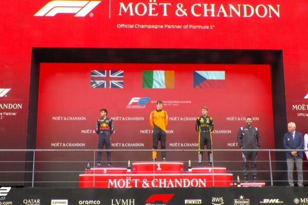 F2 Belgian GP Feature Race, Alex Dunne takes the win