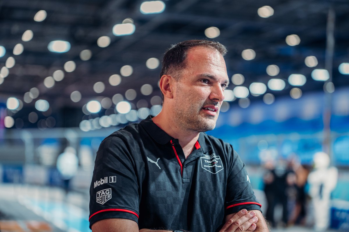 Modlinger at the London E-Prix