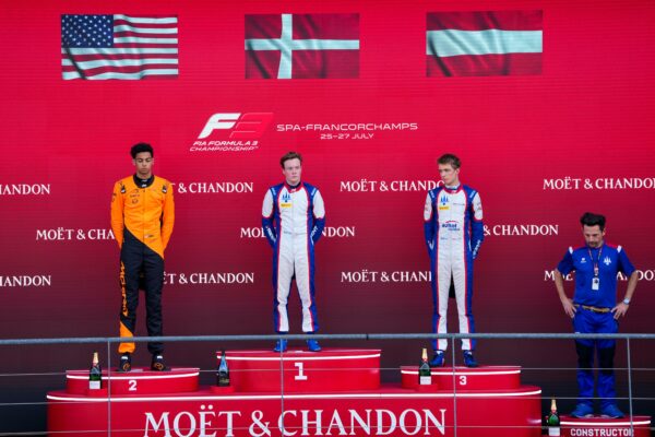 F3 2025 Championship Standings after the Belgian GP Sprint Race Top 3 finishers in the 2025 F3 Sprint Race at the Belgian GP and their impact on the Championship